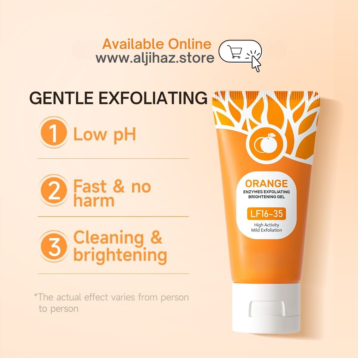 Orange Brightening Exfoliating Gel